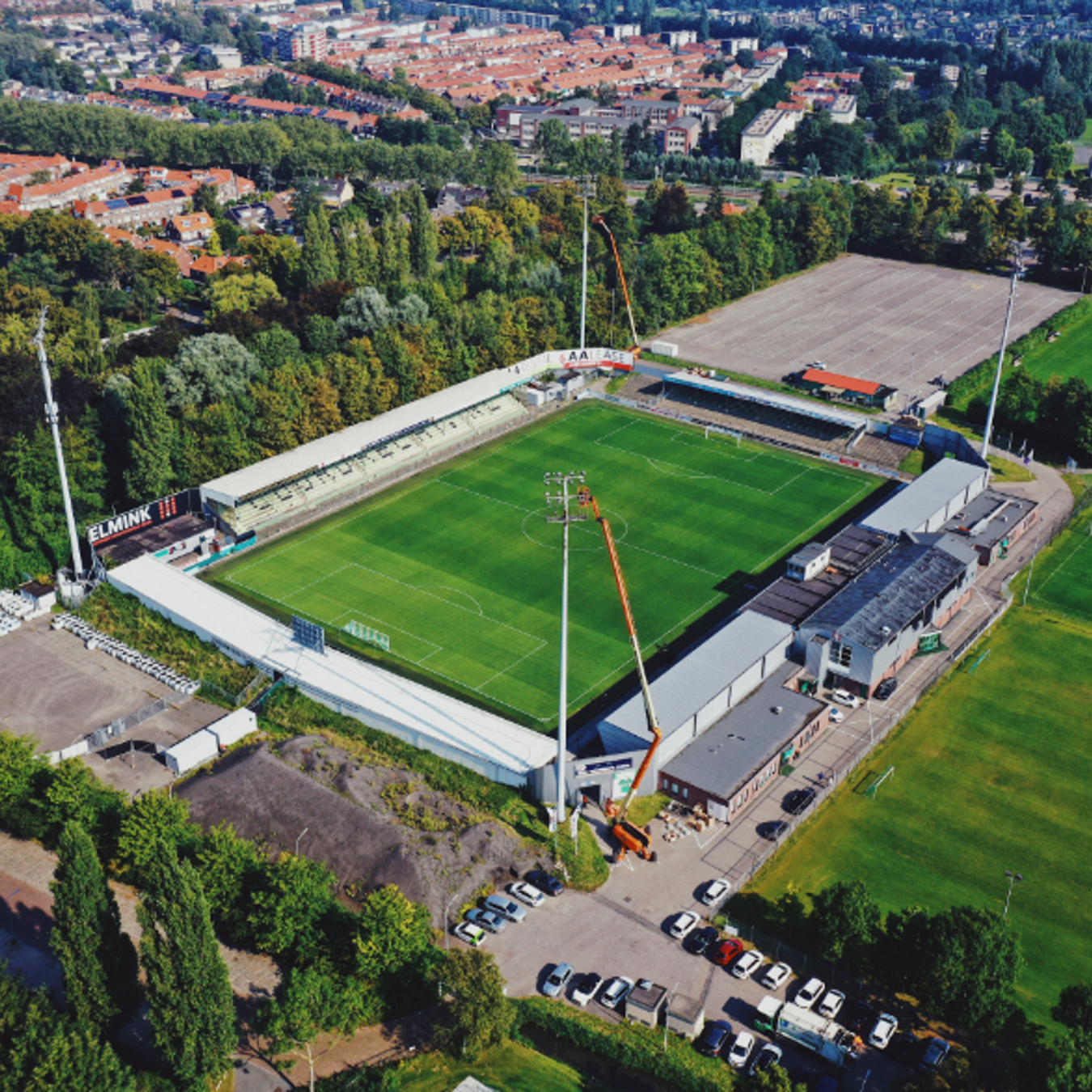 NL FC Dordrecht LED Lighting Sport Football Top View